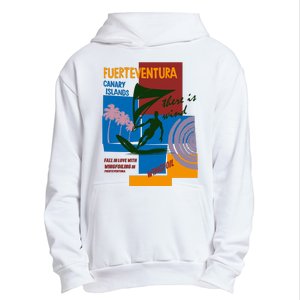 Wingfoil In Fuerteventura Spain Urban Pullover Hoodie