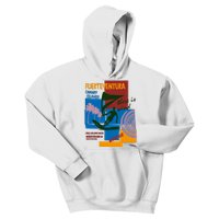 Wingfoil In Fuerteventura Spain Kids Hoodie