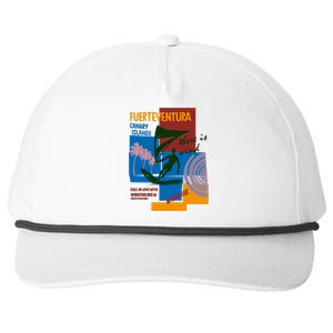 Wingfoil In Fuerteventura Spain Snapback Five-Panel Rope Hat