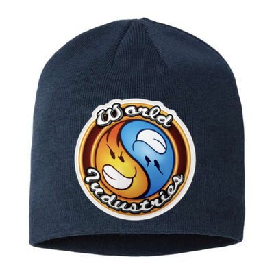 World Industries Flame Boy Hook Ups Skate Hookups Hookups 90&X27;S Vintage Yin Sustainable Beanie