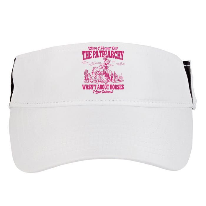 When I Found Out The Patriarchy Wasnt About Horses I Lost Interest Adult Drive Performance Visor