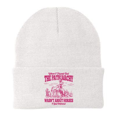 When I Found Out The Patriarchy Wasnt About Horses I Lost Interest Beanie