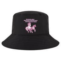 When I Found Out The Patriarchy Wasnt About Horses I Lost Interest Cool Comfort Performance Bucket Hat