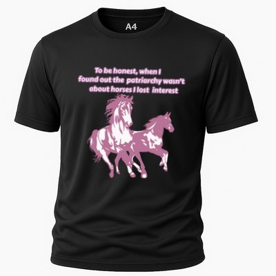 When I Found Out The Patriarchy Wasnt About Horses I Lost Interest Performance Shirt
