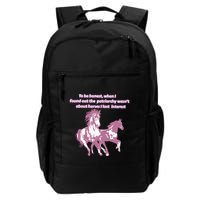 When I Found Out The Patriarchy Wasnt About Horses I Lost Interest Backpack