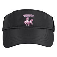 When I Found Out The Patriarchy Wasnt About Horses I Lost Interest Adult Drive Performance Visor