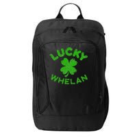 Whelan Irish Family Saint Patrick's Day Irish Whelan City Backpack