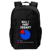 Will I Fart Today Yes Sarcastic I Love To Farting Humor Daily Commute Backpack