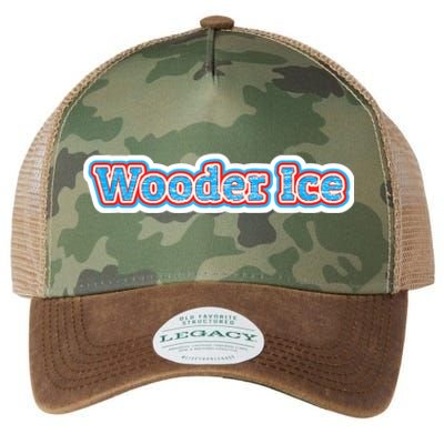 Wooder Ice Funny Philadelphia Slang Novelty Water Ice Legacy Tie Dye Trucker Hat