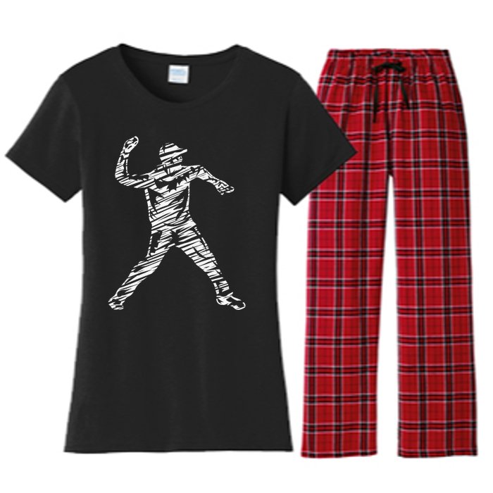 West Indies Flag Cricket Player Sports Gift Women's Flannel Pajama Set