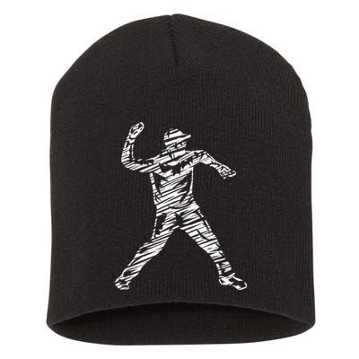 West Indies Flag Cricket Player Sports Gift Short Acrylic Beanie