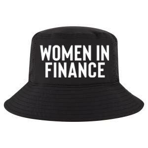 Wo In Finance Banking Banker Students Mothers Day Funny Gift Cool Comfort Performance Bucket Hat