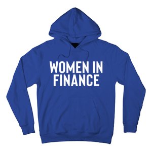 Wo In Finance Banking Banker Students Mothers Day Funny Gift Hoodie