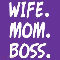 Wife Mom Boss Mommy is the Boss Toddler T-Shirt