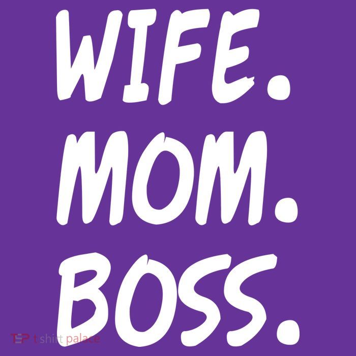 Wife Mom Boss Mommy is the Boss Toddler T-Shirt