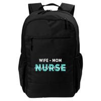 Wife Mom Nurse Pulse Backpack