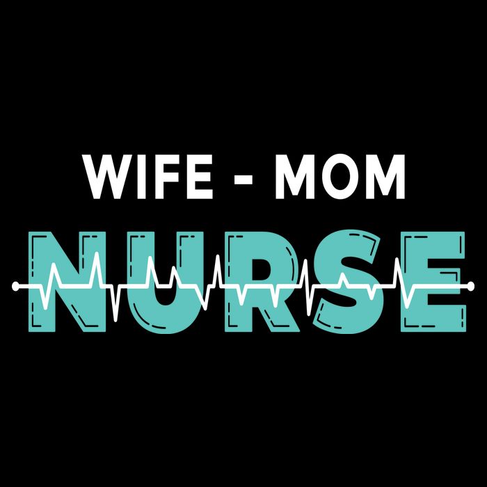 Wife Mom Nurse Pulse Backpack