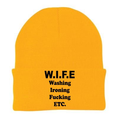 Wife Washing Ironing Fucking .ETC Knit Cap Winter Beanie