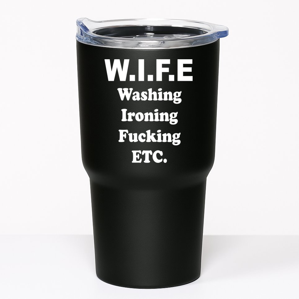 Wife Washing Ironing Fucking .ETC Tumbler