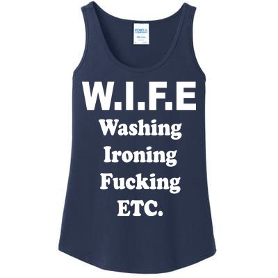 Wife Washing Ironing Fucking .ETC Ladies Essential Tank