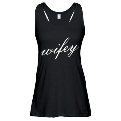 Wifey Logo Ladies Essential Flowy Tank