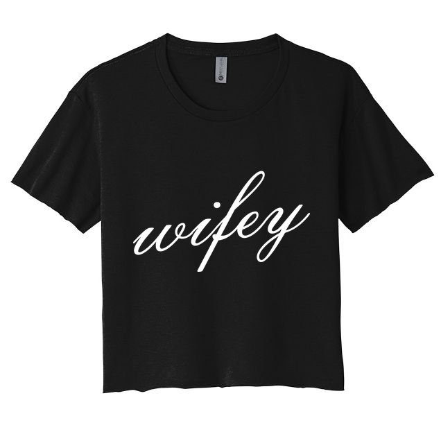 Wifey Logo Crop Top