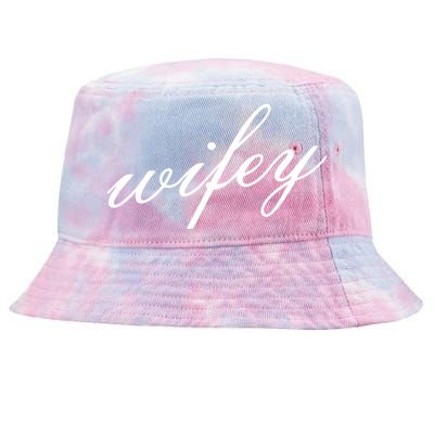 Wifey Logo Tie-Dyed Bucket Hat