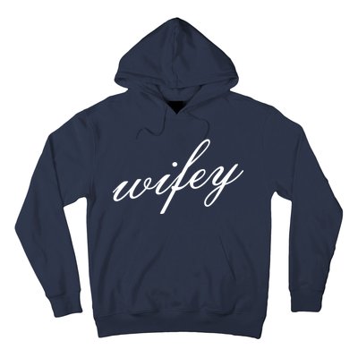 Wifey Logo Hoodie