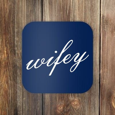 Wifey Logo Coaster