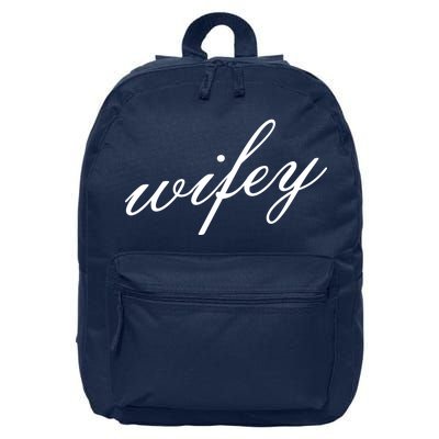 Wifey Logo 16 in Basic Backpack