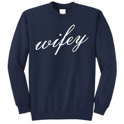 Wifey Logo Tall Sweatshirt