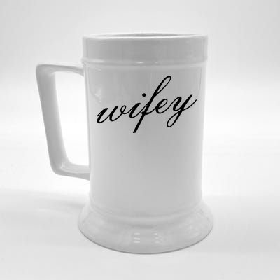 Wifey Logo Beer Stein