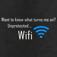 Wifi - Turns Me On Funny Garment-Dyed Heavyweight T-Shirt