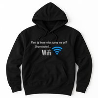 Wifi - Turns Me On Funny Hoodie