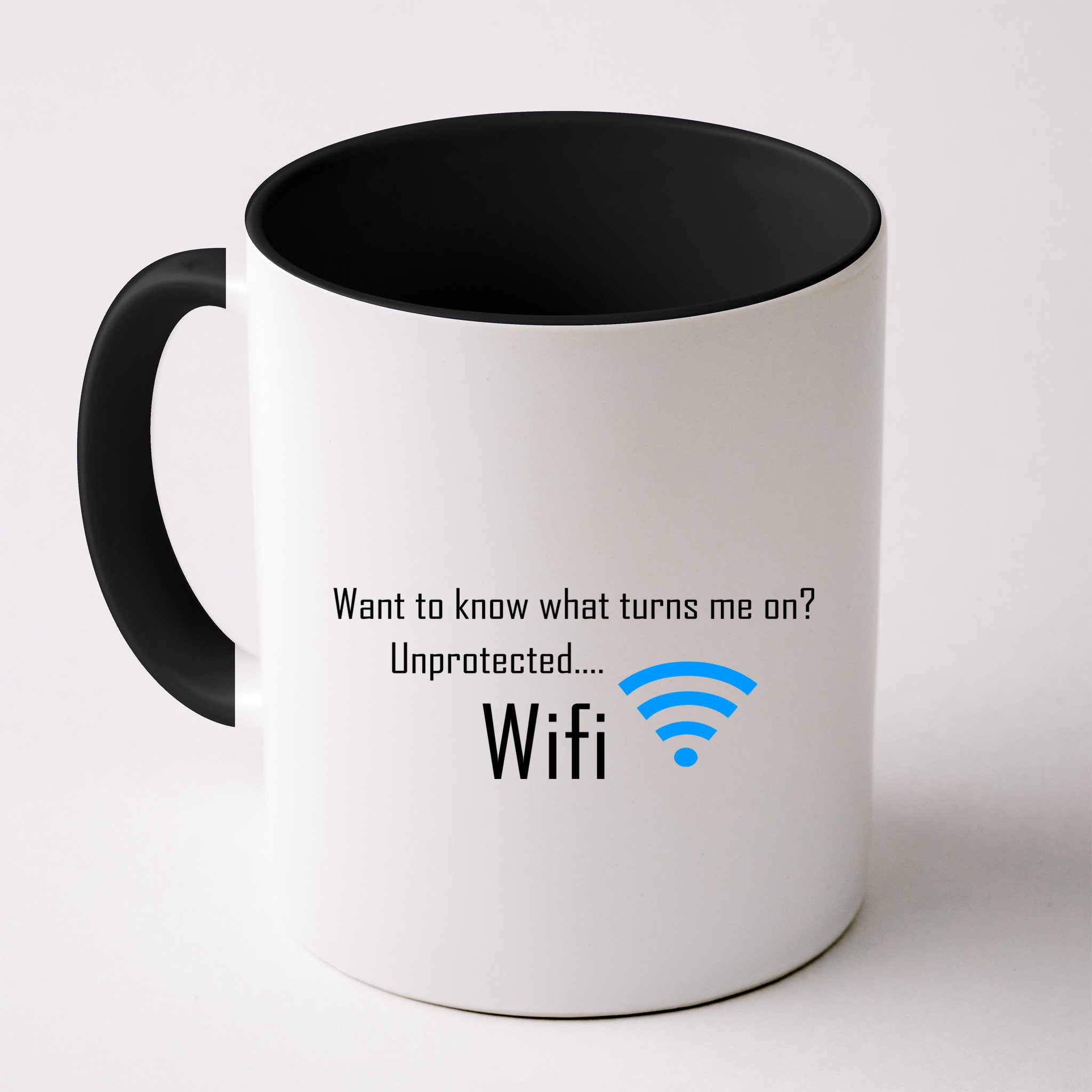 Wifi - Turns Me On Funny Mug