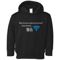 Wifi - Turns Me On Funny Toddler Hoodie