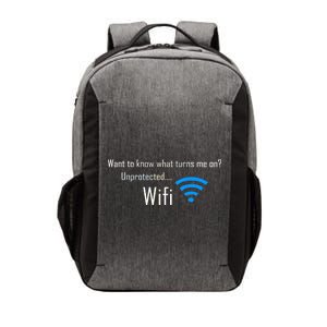 Wifi - Turns Me On Funny Vector Backpack