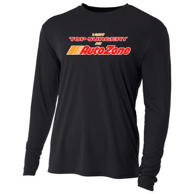 Worstshirts I Got Top Surgery At Autozone Cooling Performance Long Sleeve Crew