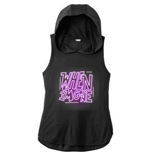 When I’M Gone Katy Perry And Alesso Ladies PosiCharge Tri-Blend Wicking Draft Hoodie Tank