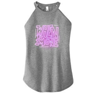 When I’M Gone Katy Perry And Alesso Women's Perfect Tri Rocker Tank