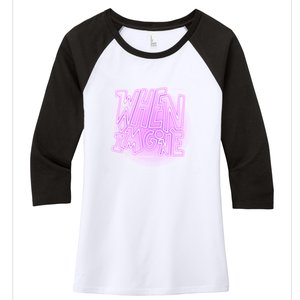 When I’M Gone Katy Perry And Alesso Women's Tri-Blend 3/4-Sleeve Raglan Shirt