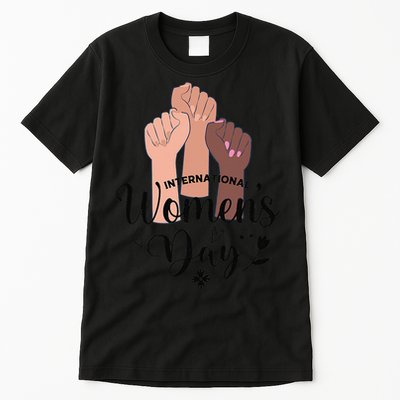 Womens IWD Gender Equality Break The Bias, International Womens Day Tall T-Shirt