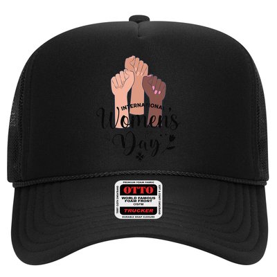 Womens IWD Gender Equality Break The Bias, International Womens Day Trucker Hat