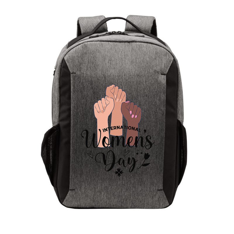 Womens IWD Gender Equality Break The Bias, International Womens Day Vector Backpack