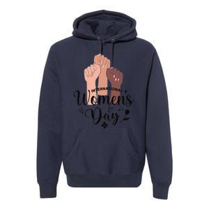 Womens IWD Gender Equality Break The Bias, International Womens Day Premium Hoodie