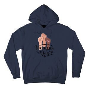 Womens IWD Gender Equality Break The Bias, International Womens Day Tall Hoodie