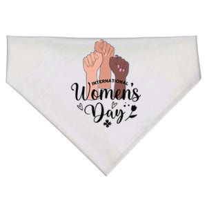 Womens IWD Gender Equality Break The Bias, International Womens Day USA-Made Doggie Bandana