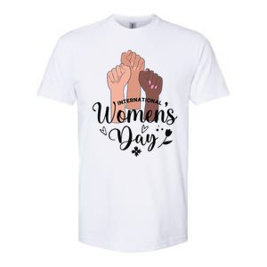 Womens IWD Gender Equality Break The Bias, International Womens Day Softstyle CVC T-Shirt