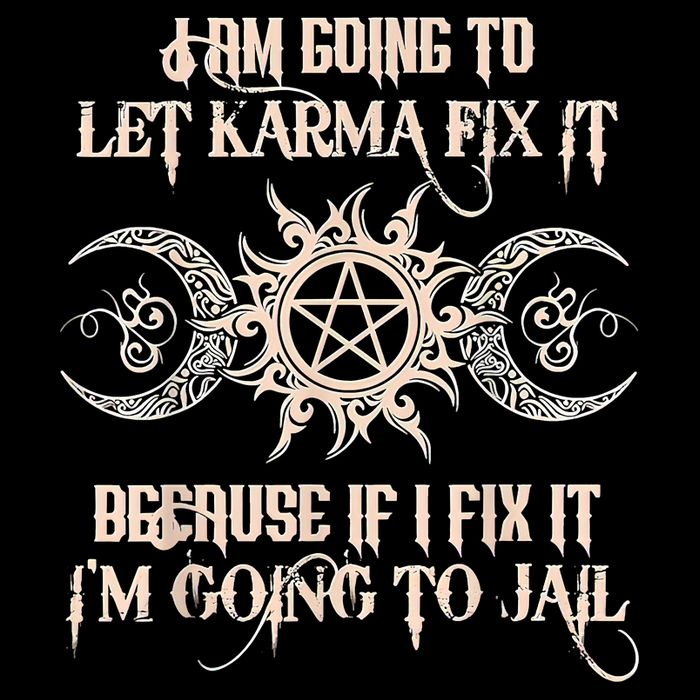 Witch I'm Going To Let Karma Fix It Because If I Fix It Baby Bodysuit