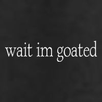 Wait I’m Goated Funny Tee 25L Jumbo Tote